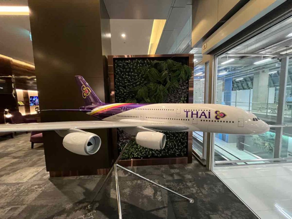 タイ航空　飛行機模型