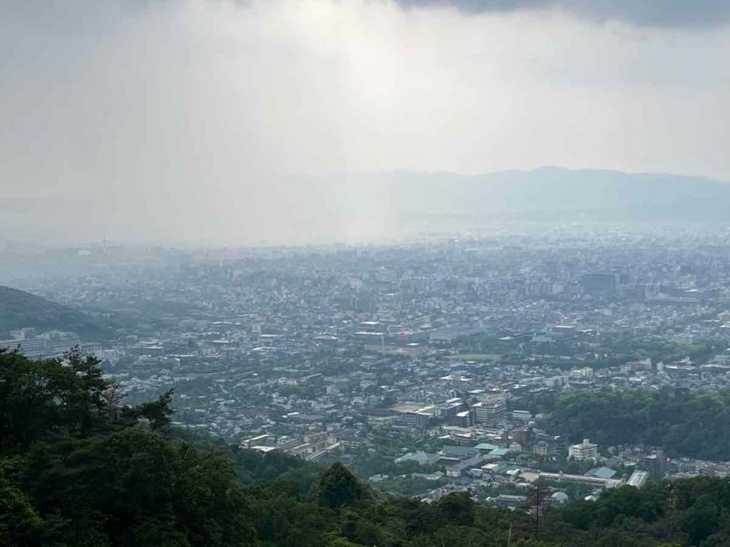 大文字山頂上からの眺望　京都の街が一望の絶景 Mt.Daimonji-trekking