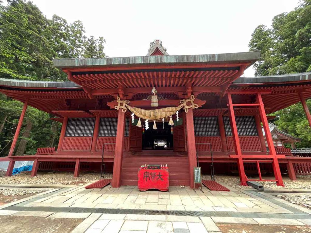 岩木山神社　拝殿
