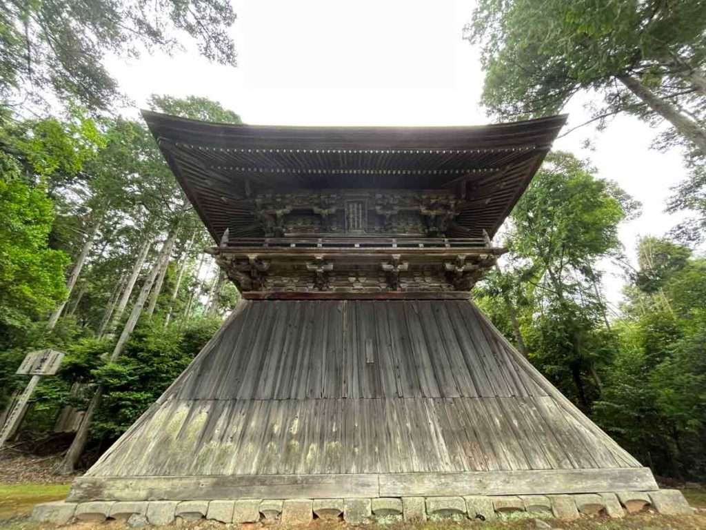 京都府指定文化財の鐘楼
