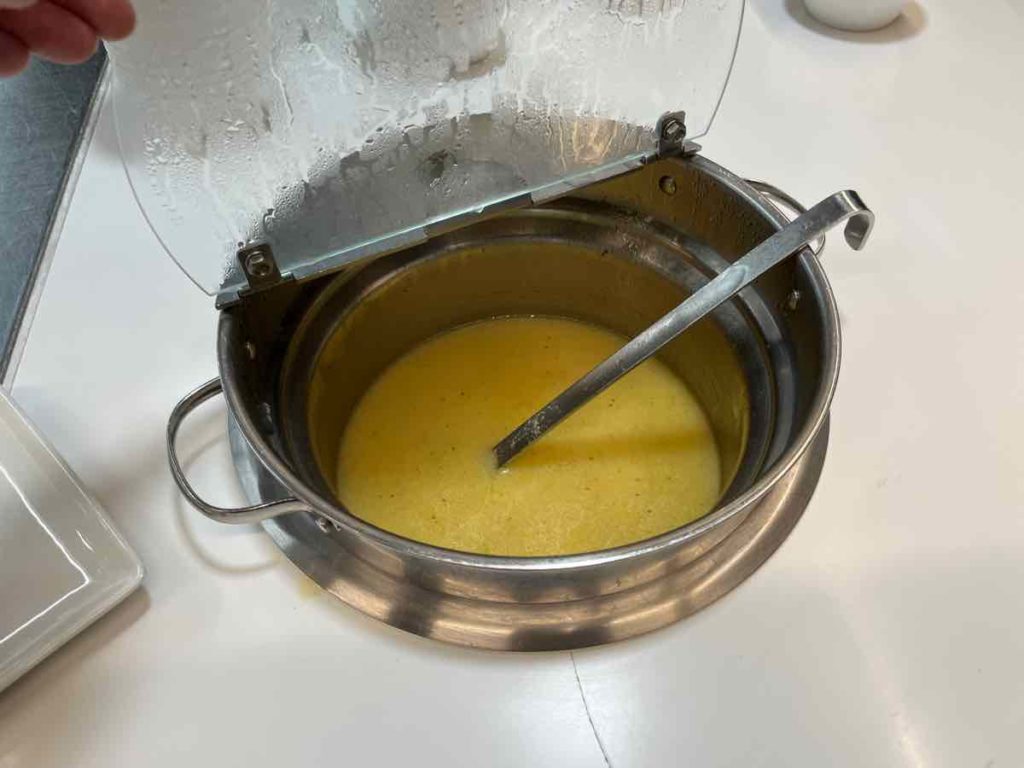 Ticinoのコーンスープ
