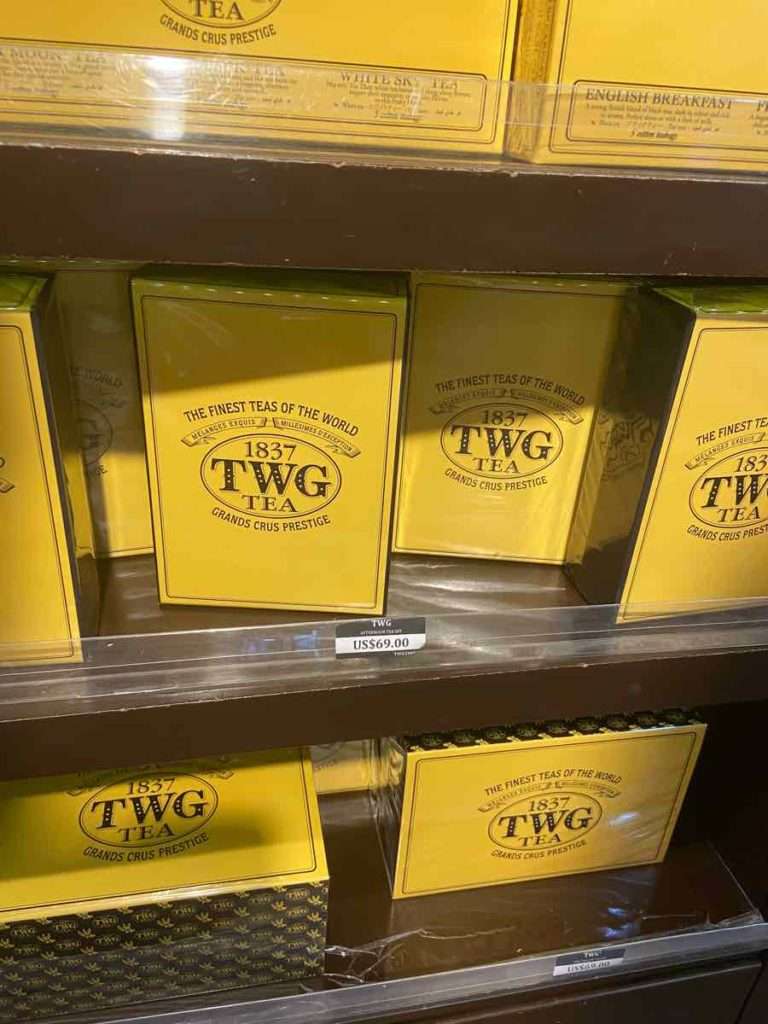 TWGの紅茶パッケージ